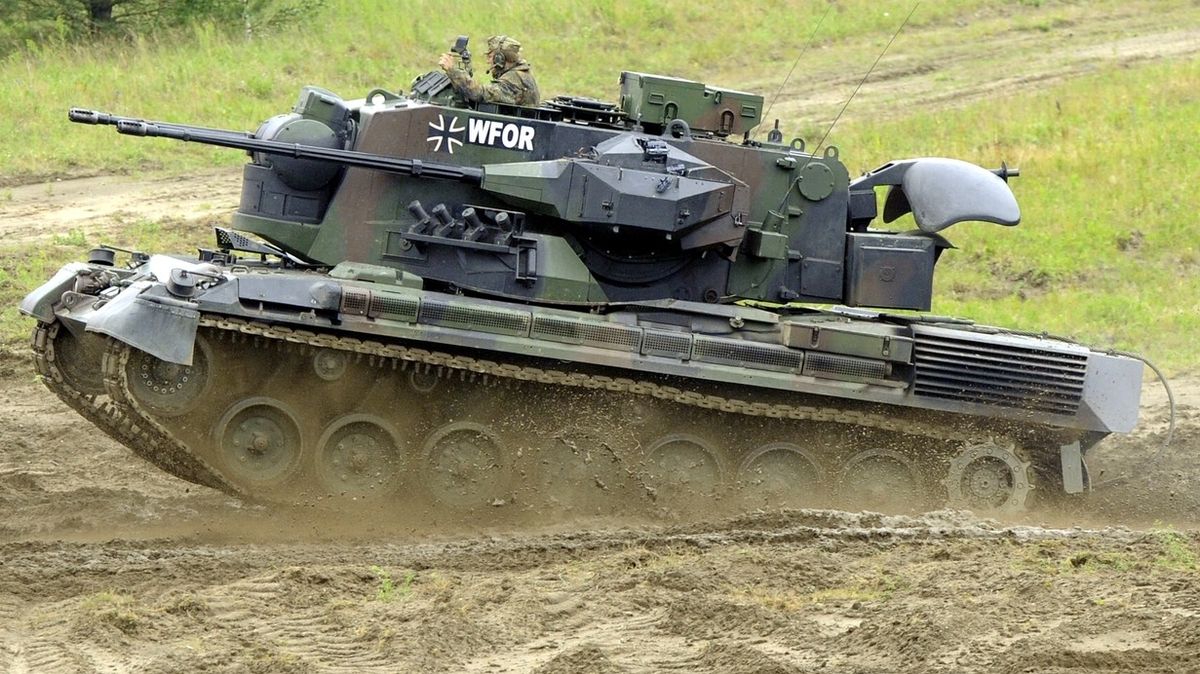 Německo se rozhoupalo. Poskytne Ukrajině protiletadlový systém Gepard